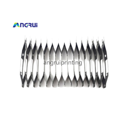 ANGRUI 1适用于小森分体式压力机前压力表波纹管胶印机零件长280mm，宽122mm