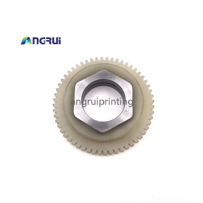 ANGRUI 适用于海德堡印刷机配件XL105拉规齿轮F2.072.202铁芯齿轮尼龙齿轮