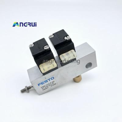 ANGRUI 海德堡CD102 进口高品质前规双头电磁阀气缸带铜头 F7.335.001/01