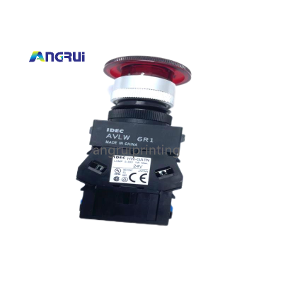 ANGRUI 用于利优比920印刷机急停开关HW-GA1N 24V