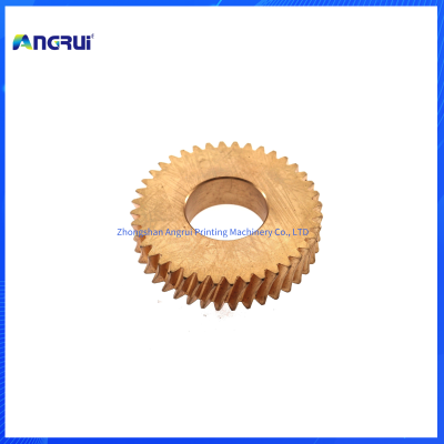 ANGRUI is suitable for Mitsubishi printing machine copper worm gear