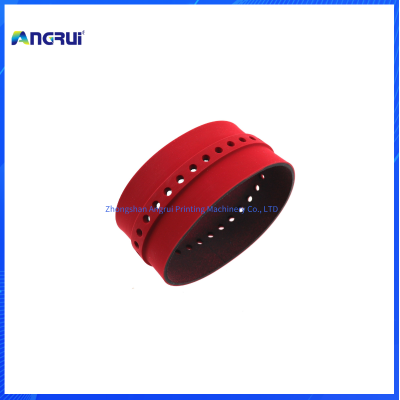 ANGRUI 适用于海德堡印刷机SM/CD74 XL75CD102XL105收纸吸风皮带黑底红凸220×38