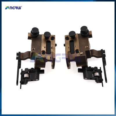 ANGRUI Heidelberg CD102 Printing Machine Accessories Pulling Gauge Copper Seat Assembly C5.072.202/C5.072.201 Pulling Gauge Seat