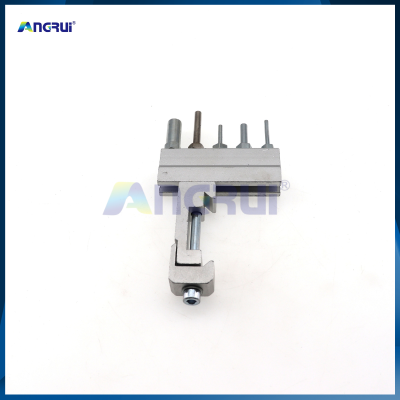 ANGRUI automatic die-cutting machine waste cleaning needle rack 5-hole waste cleaning aluminum seat waste cleaning template waste cleaning needle beer machine automatic punching accessories