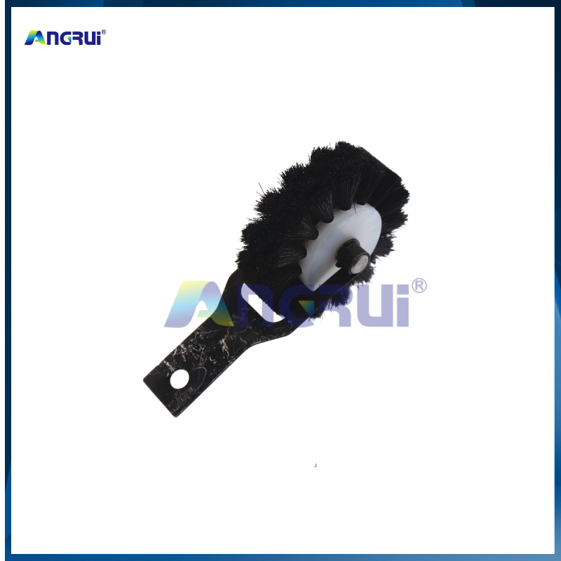 ANGRUI 适用于CD印刷机压纸轮毛轮胶轮 压纸轮毛滚轮覆膜机压纸轮模切机压纸轮