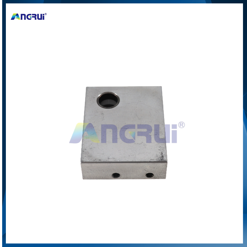 ANGRUI is suitable for Heidelberg offset printing machine fixed aluminum block 62 * 50 * 18 hole 12 Heidelberg printing machine accessories