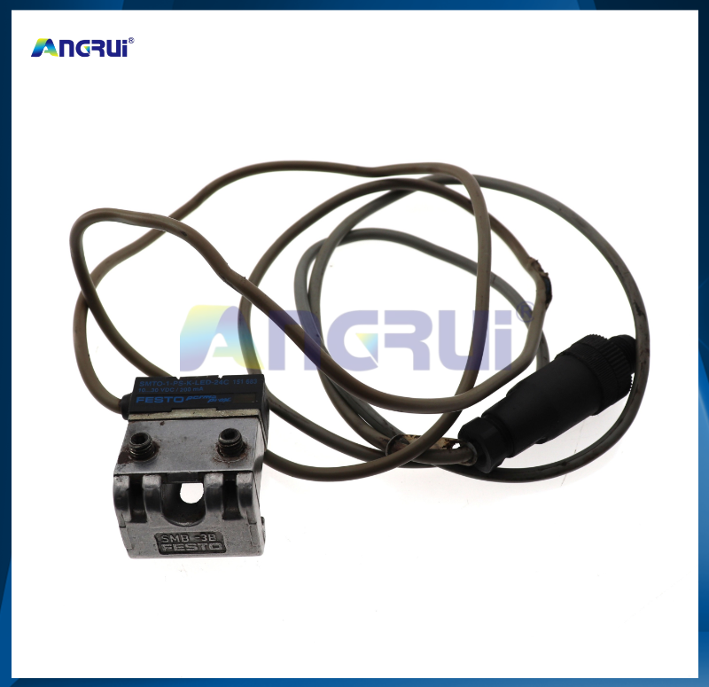 ANGRUI is suitable for the original second-hand cylinder magnetic switch SMTO-PS-K-LED-24-C of Heidelberg printing press