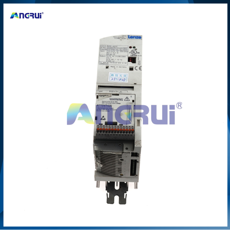 ANGRUI 适用于波拉115切纸机原装二手变频器E82EV751-2C 