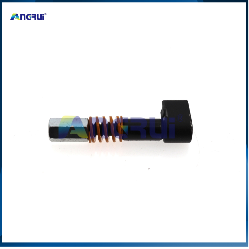 ANGRUI 适用于海德堡CD74XL75墨辊座调节螺丝 斜面 总长54 G2.030.023