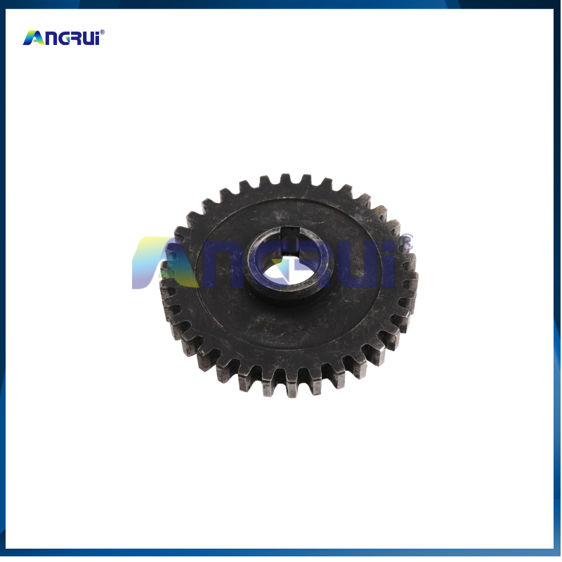 ANGRUI 适用于海德堡XL105印刷机原装二手带水辊齿轮 34齿 85*10*20 卡槽6mM