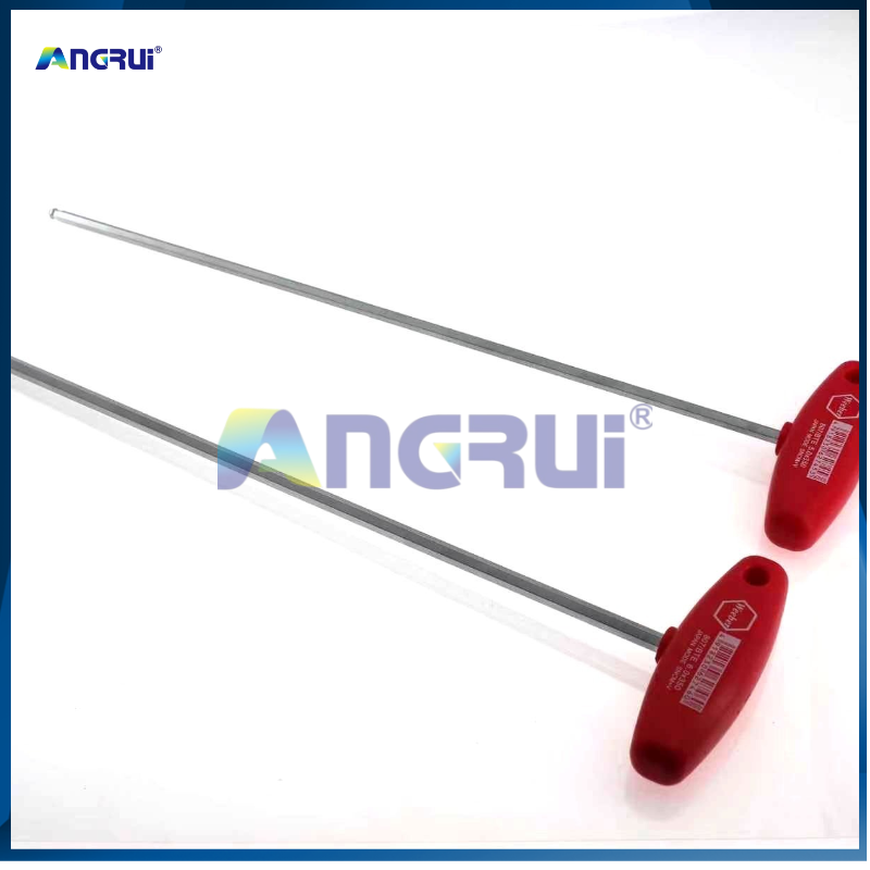 ANGRUI 适用于进口六角匙 T型加长350/360内六角  球头海德堡水棍调节