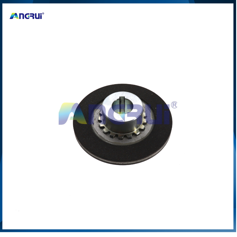 ANGRUI is suitable for Komori offset printing machine brake pads with 18 teeth, 95 * 42 * 7mm gears, 47 * 19 * 25 keyway, 5mm