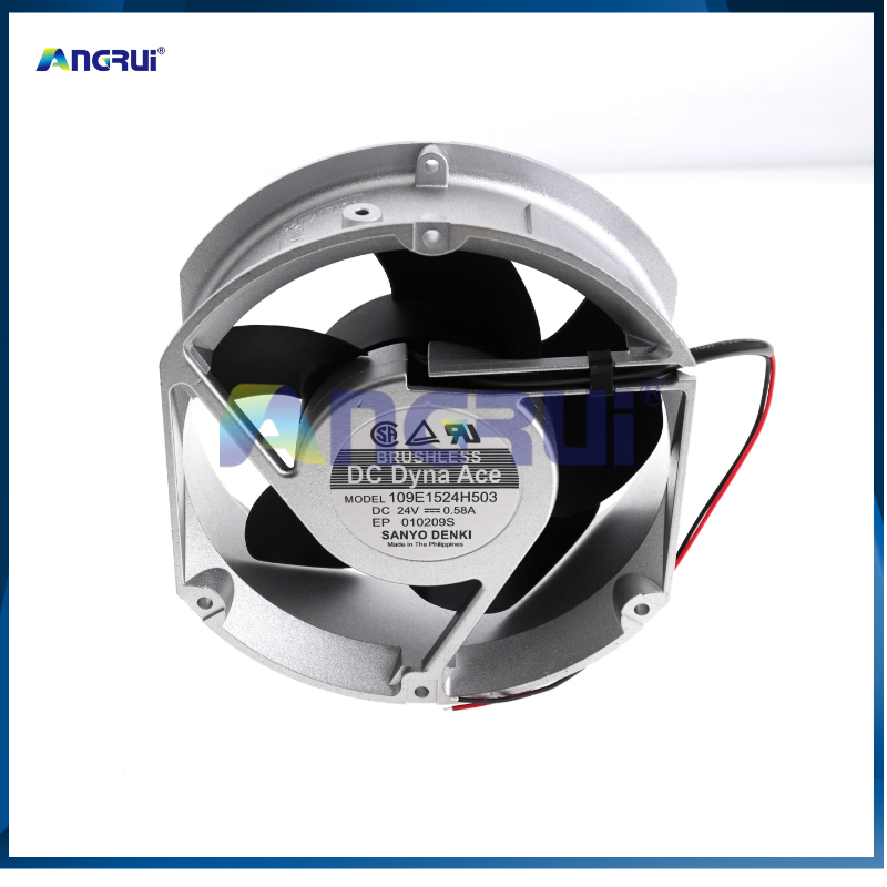 ANGRUI is suitable for the cooling fan 24V 109E1524H503 of Komori offset printing machine