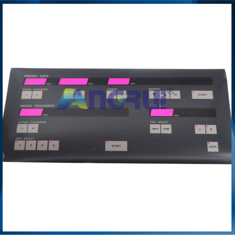ANGRUI is suitable for Komori offset printing machine panel key film